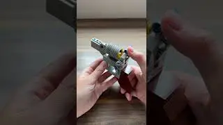 Working Lego Russian Revolver! 🔫 | OTs Stechkin Silent Revolver