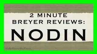 Breyer Limited Edition Nodin Review