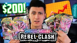 SHOULD YOU INVEST IN REBEL CLASH? I NEEDED this RARE Rebel Clash Pokemon Card!