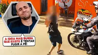 ROLEZINHO DE MOTOS FRUSTRADO COM SUCESSO (tentou fugir com a moto roubada)