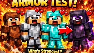 Minecraft pocket edition armor test results MCPE 