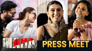 🔴LIVE: Maha Press Meet | Hansika | STR | Srikanth