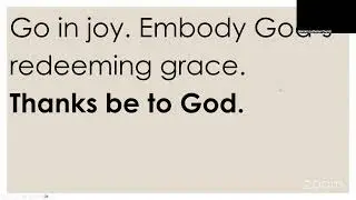 Glyndon Lutheran Church's Zoom Meeting