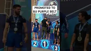 BJJ Purple Belt Promotion! #jiujitsu #bjj #ufc #mma