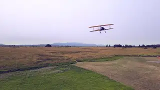 30% Scale 7 Cylinder PT-17 Stearman RC Biplane