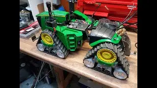 RC STEEL MACHINE JOHN DEERE 9620rx RC Umbau/Bildmaterial #rc #traktor  #action #radiocontrol #funny 
