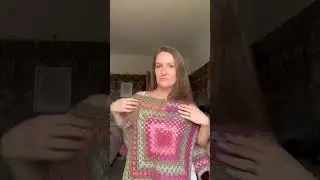 How to make a sweater from 4 granny squares