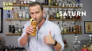 The classic Saturn cocktail...but FROZEN!