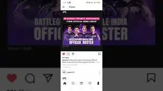 Revenant eSports Announces Battlegrounds Mobile India Lineup