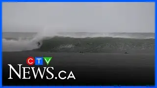 Hurricane Erin makes waves in N.S.