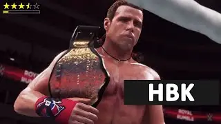 WWE 2018 Playthrough Triple H VS Shawn Michael World Heavyweight Champion at Royal Rumble