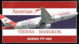 Austrian Airlines Vienna - Bangkok Boeing 777-200 Premium Economy Trip Report