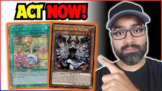 ДЕЙСТВУЙТЕ БЫСТРЕЕ! ОБРАТИТЕ ВНИМАНИЕ НА ЭТИ КАРТЫ YUGIOH СЕЙЧАС! Yu-Gi-Oh! Обзор рынка