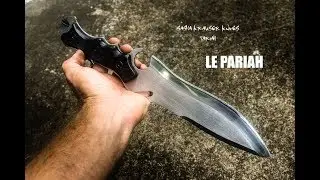 Pariah hypno recurve combat knife -Resident Evil 4 Jack Krauser's knife by Sasha krauser Knives