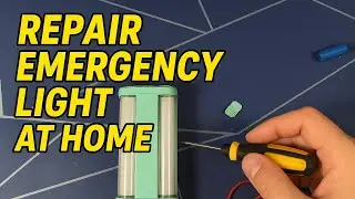 repair emergency light at home. china emergency light repair at home.#tech #electrical  #repair