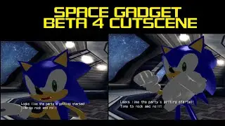 Shadow the Hedgehog Beta 4 - Разница в кат-сценах с космическими гаджетами (event5302_sceneA) Сра...