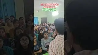 Controller of Examinations of Rajendra University Addressing First year students on NEP 2029 l YCAT