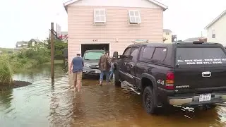 Where did the beach go? Dramatic erosion at the Outer Banks