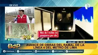 Viceministro del MTC sobre demoras por construcción de estación central de Línea 2: no se previno