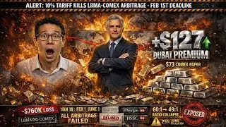 The 'Greenland Tariff' Just Crushed The Silver Market | 10% Tariffs Just Cut Off LBMA