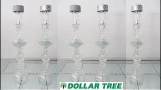 Elegant Solar Glass Candle Holders - No electricity required! | Dollar Tree DIY