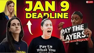 Jan 9 Could Change the WNBA Forever 👉 (Strike or Historic Deal)  #caitlinclark #wnba #strike