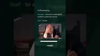 When Your Manager Becomes the Real Villain 😂 | Office Meme 2025