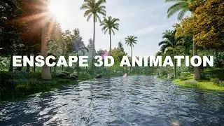 Enscape 3d Animation | Sketchup Enscape Animation Tutorial