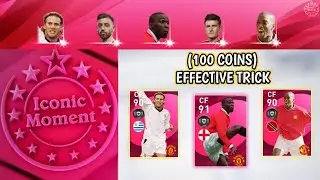 D. Forlan + A. Cole Effective trick in Iconic Moment: Manchester United || pes 2021 mobile