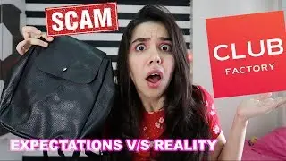 Club Factory Bag Haul! Under INR 500 - Expectations v/s Reality | #HeliHauls