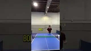 Banana Flick For Top Spin #shorts #tabletennis #tutorial
