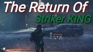 Insane Striker Quick Solo Manhunt | The Return Of Striker BUILD | The Division 1.8.3