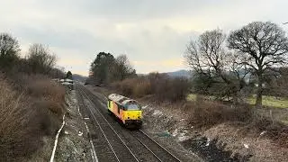 Class 67. Westbury to Doncaster. South Wingfield.