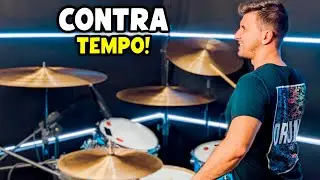 COMO MELHORAR O CONTRA TEMPO NA BATERIA? (AULA DE BATERIA)