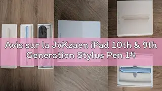 Avis sur la JvKzaen iPad 10th & 9th Generation Stylus Pen 14 Minutes Faster Charge with Pencil Holde