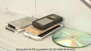 Shredding Mobile Phones, USB, SSD and other IT Devices, Sustain Tech FZE