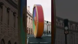 #fooh  Creation for #igaming #pragmaticplay Play - Promo Wheel Drops 3D CGI Malta Duba&iuml; London