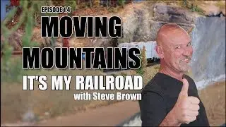 004: Tutorial: How to use foam to make mountains for N scale / N gauge model railroading layout