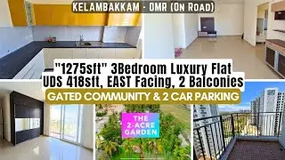 #KELAMBAKKAM #OnRoad #3BHK &ldquo;1275sf&rdquo; 2Балкона #ОкнаВосток #КвартираПродается2 #ПарковкаАвтомобиля ...