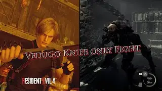 Verdugo knife only fight | Resident Evil 4 Remake | (Hardcore) difficulty
