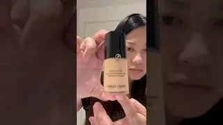 Giorgio Armani luminous silk in 3.5 neutral olive #luminoussilk #giorgioarmani