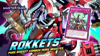 NEW PURE ROKKETS DECK COMBO - DOUBLE BOSS LINK-5 MONSTER 🔥 [Master Duel]