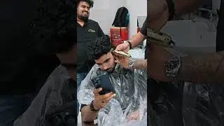 Barber Magic. 🪄💈 #barber #haircut #curlyhair #taperfade #mensgrooming #transformation.