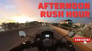 Afternoon Rush Hour in Cebu City | SRP to North Reclamation Area | 4K Motorcycle POV | Driving Tour