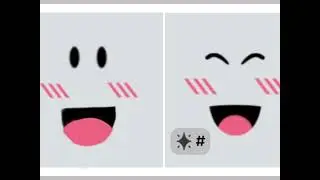 How limited faces are made //Roblox// Trend