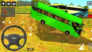 Coach Bus Simulator India Off Road Driving Bus Game Simulator 2025 Gameplay Video #bus #game #gaming
