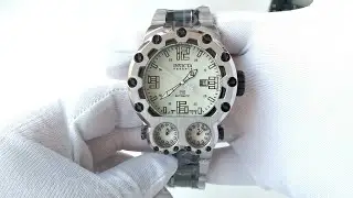 Invicta Reserve Bolt Magnum Tria 37558 Swiss Automatic Men's Watch Крупные Швейцарские Часы Инвикта