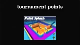 Tournament points fire team 🔥 vs water team 🌊💧#stumbleguys-*paint splash map*💀☠️