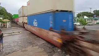 El tren Intermodal mas rapido que he grabado.