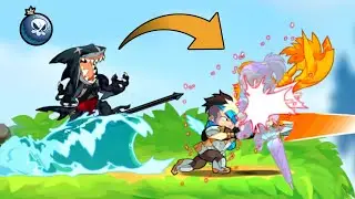 LUMINOUS PALADIN JAEYUN LVL 2 Unlocked!! &bull; Brawlhalla Battle Pass 7 GROUNDED Light-attack KO Farming